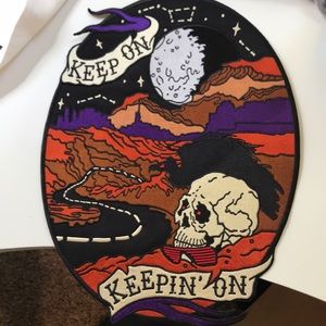 Jumbo Iron-On Denim Jacket Patch